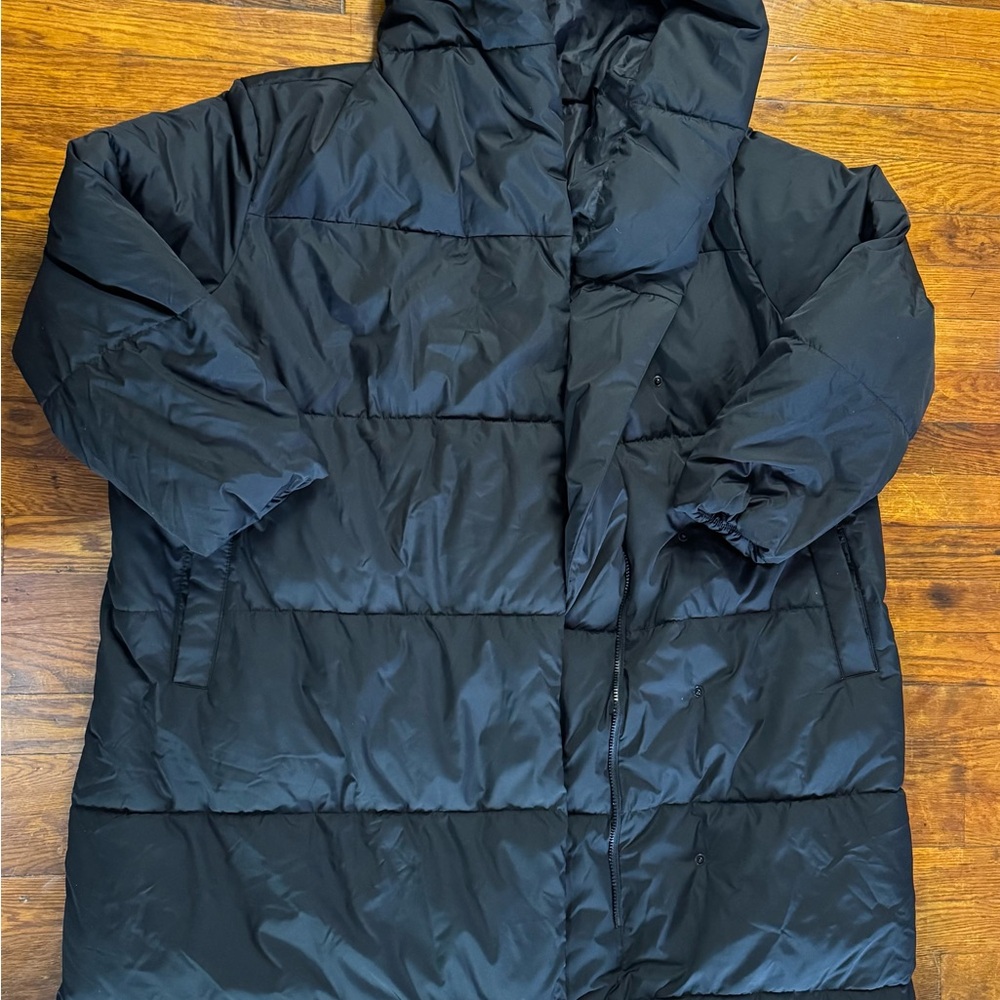 Old Navy Water-Resistant long hooded Jacket NWT